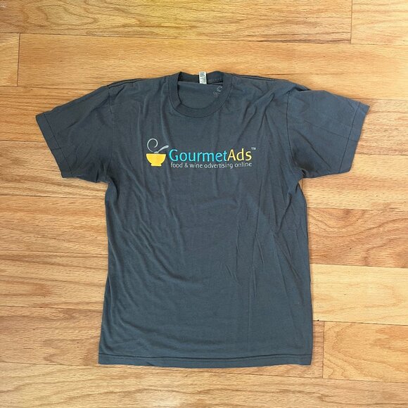 Vintage American Apparel Ad Tech Swag Tee - Picture 1 of 5